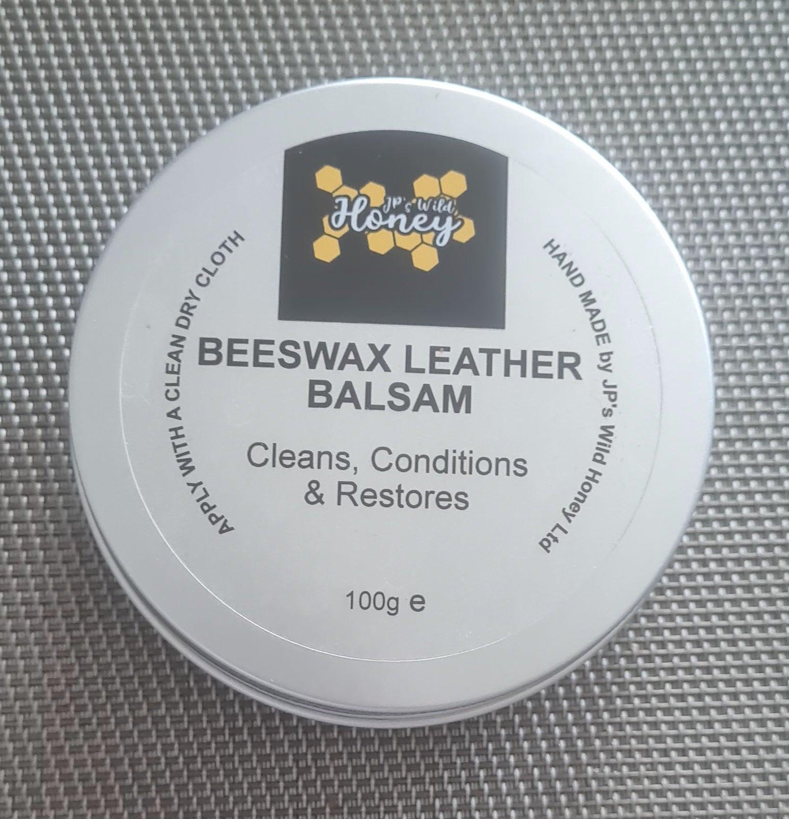 LEATHER BALSAM "Beeswax Leather Balsam: Nature’s Touch for Luxurious Leather Care"