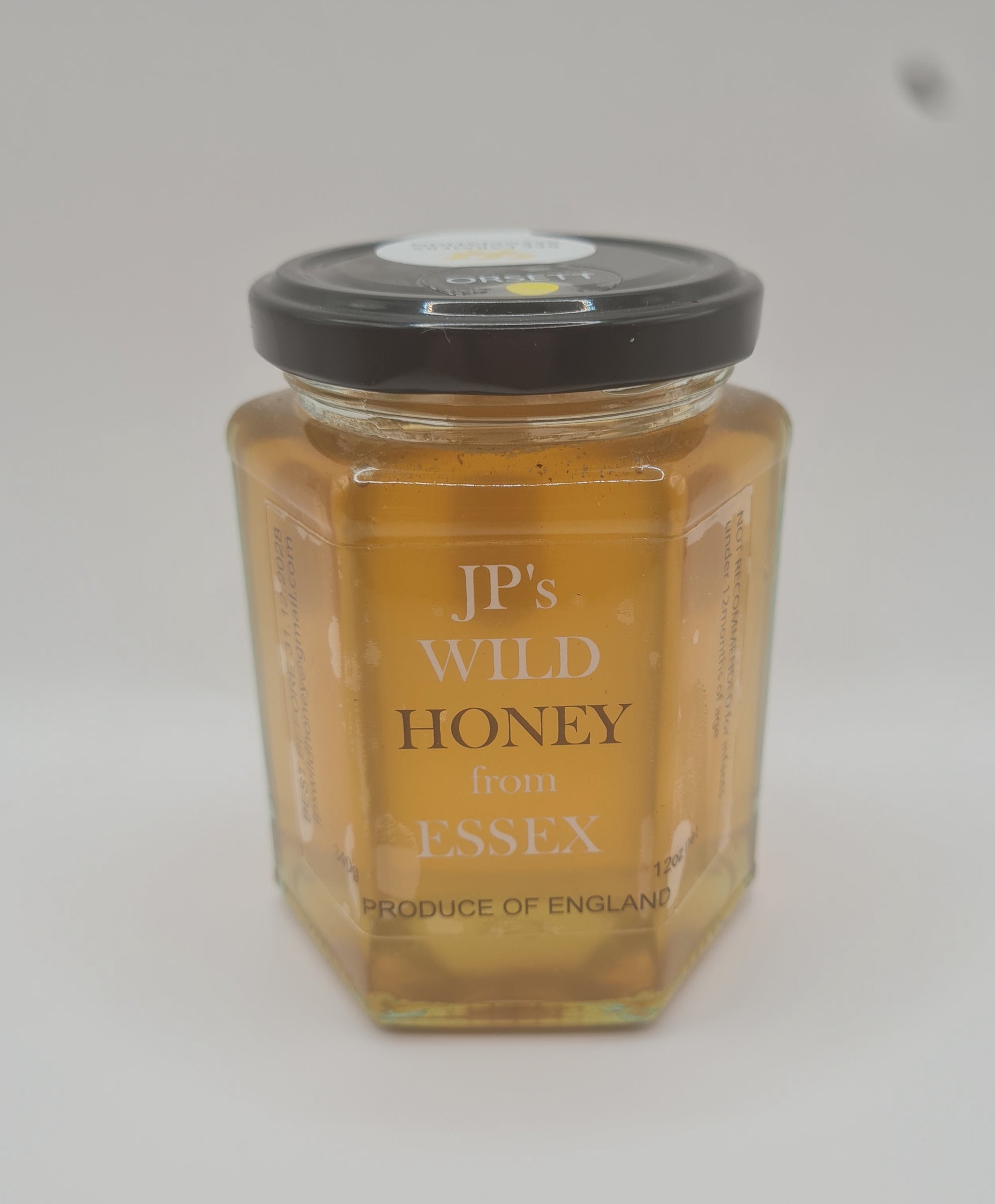ORSETT SUMMER HONEY from Essex "Golden Sunshine in a Jar:"