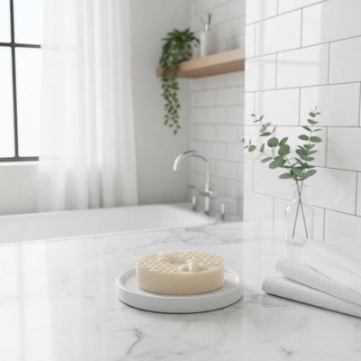 "Honey Bliss: Ultimate Skincare with Natural triple Butter-Infused Soap"