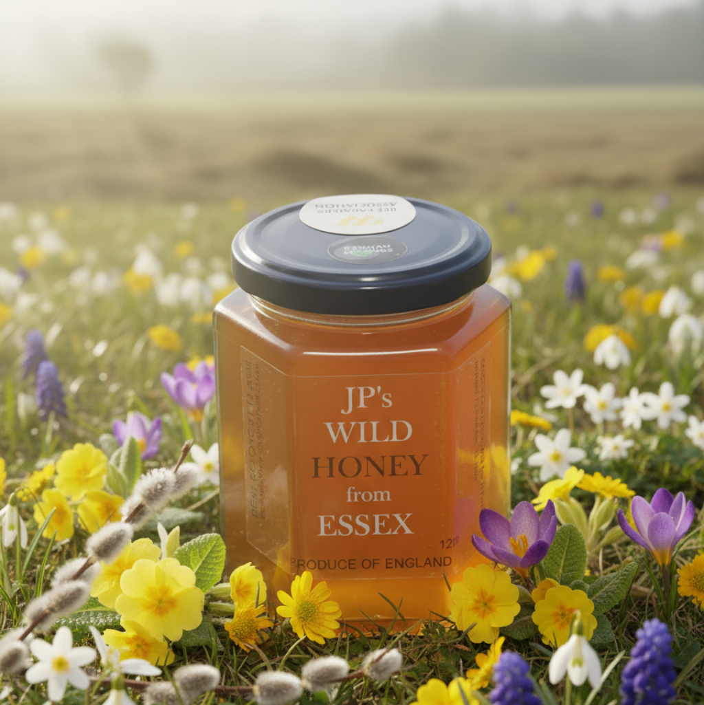 RAINHAM MARSHES SPRING HONEY "A Taste of Untamed Nature from Essex in Every Jar"