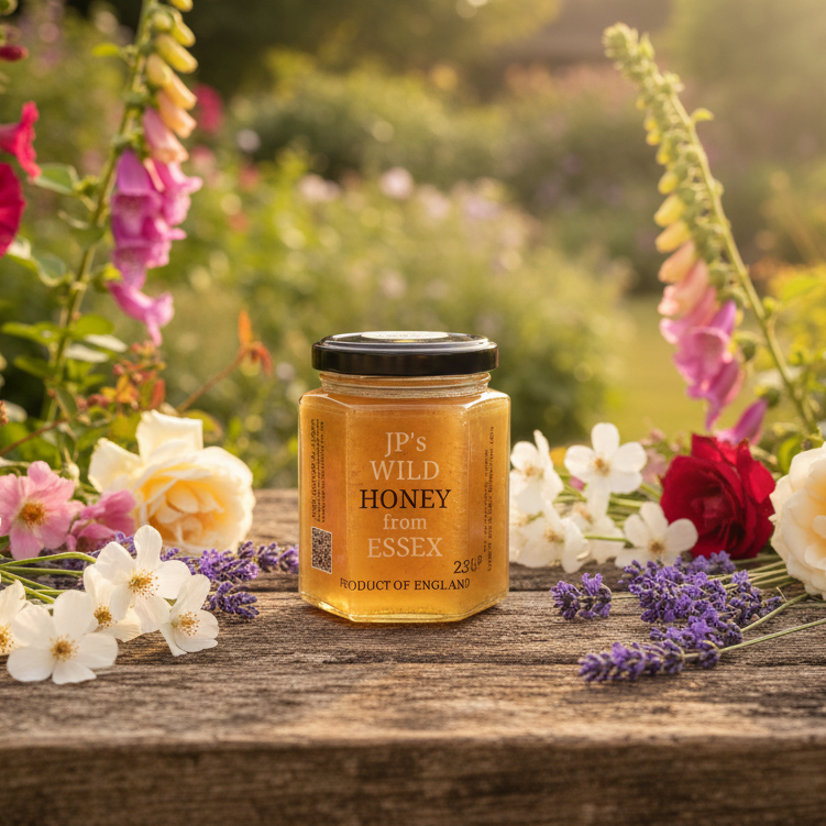 Thames View HONEY, ""NEW!! "" SUMMER HONEY "from our micro honey bees in my garden!" LIMITED Stock
