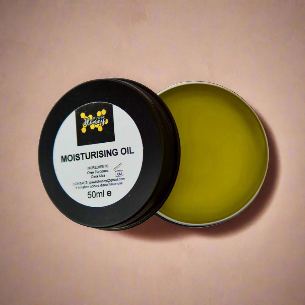 MOISTURISING OIL "Indulge in Nature's Luxury: Transform Your Skin with Our Artisan Beeswax & Honey-Infused Moisturizing Oil"