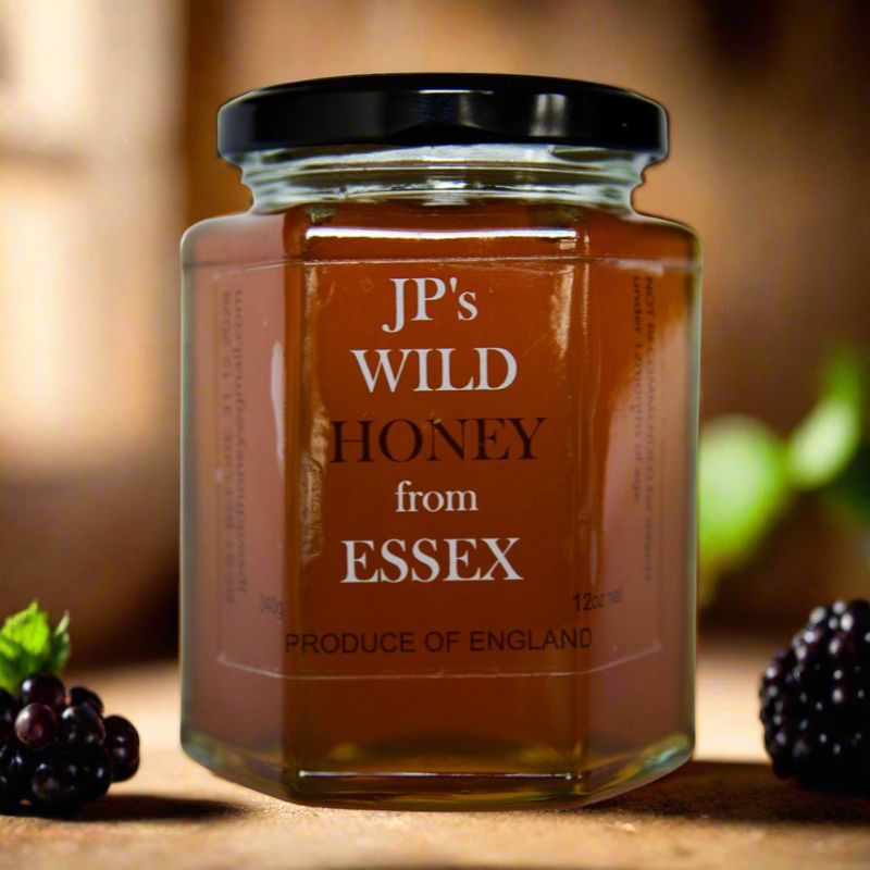 "RAINHAM MARSHES SUMMER Runny honey ""Experience the Sweet Symphony of Nature: Rainham Marshes Blackberry, Wildflower  Honey from Essex– A Taste of Untamed Elegance"