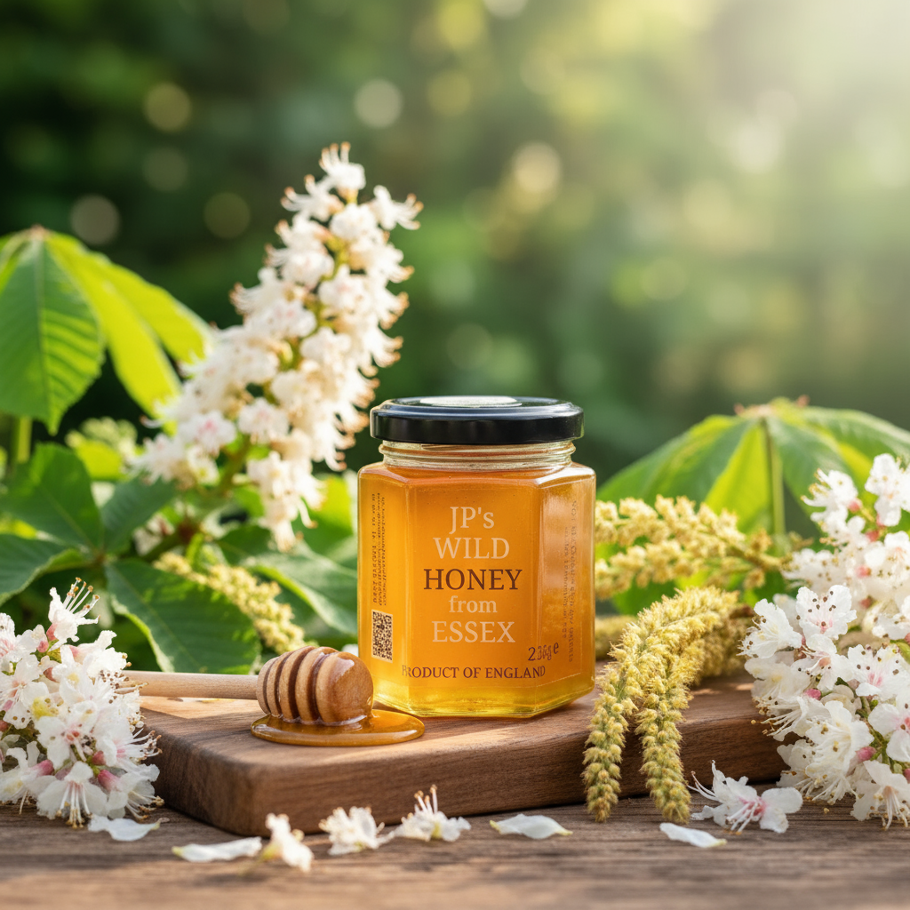 Thames View HONEY, ""LAST JAR's!! "" SPRING HONEY "from our micro honey bees in my garden!" LIMITED Stock Stock