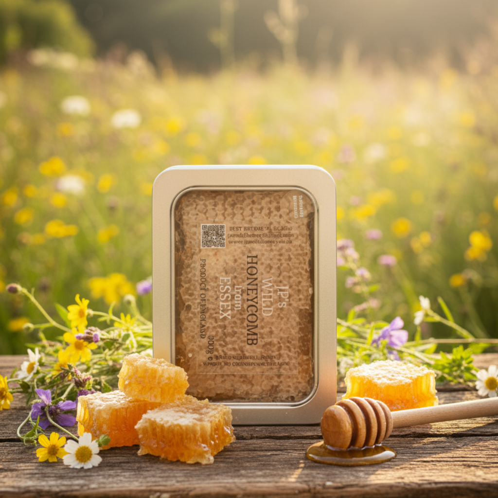 "Summer's Sweetest Secret: Deep Cut Essex Honeycomb Tin from our Bees🐝" NEARLY GONE