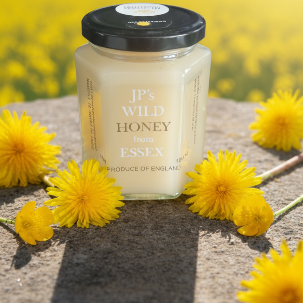 THE OAKS INGRAVE SPRING HONEY "Savour Nature’s Sweet Symphony: – A Taste of the Essex Countryside in Every Spoonful" (Naturally soft set)